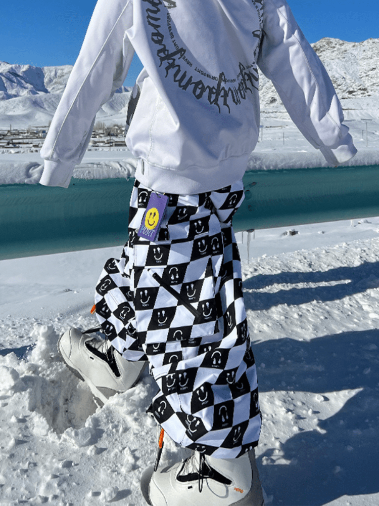 Baggy Style Snow Pants, Baggy Ski Fleece Pants