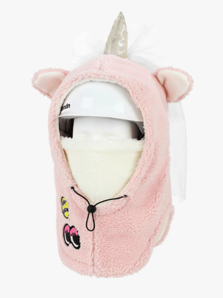NANDN Animal Style Snow Helmet Hood Pink NANDN | Snowears.com