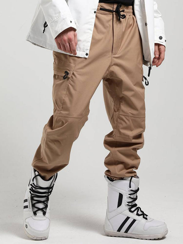 Gsou Snow Men's Tan Narrow Pant - Snowears-snowboarding skiing jacket pants accessories