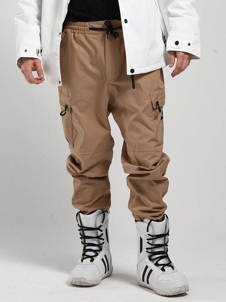 Gsou Snow Men's Tan Narrow Pant - Snowears-snowboarding skiing jacket pants accessories