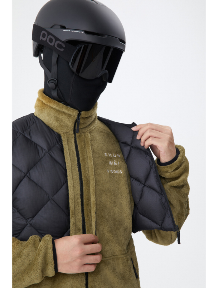 SHUNWEI Modualize Down Vest - Snowears-snowboarding skiing jacket pants accessories