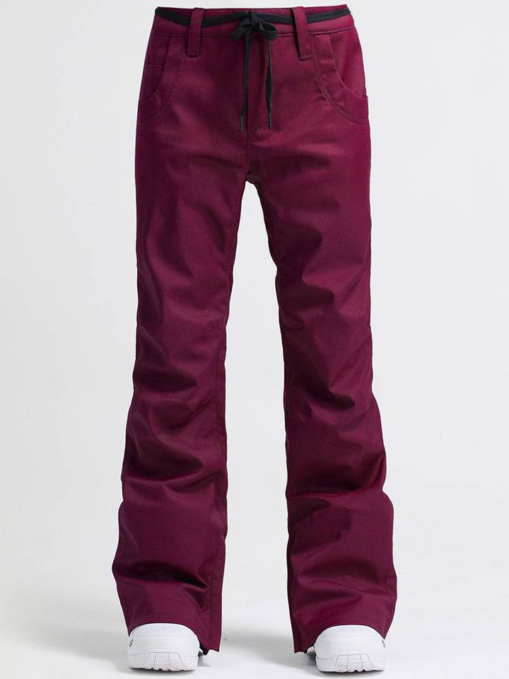 Gsou Snow Slim Elastic Women's Pants - Snowears-snowboarding skiing jacket pants accessories