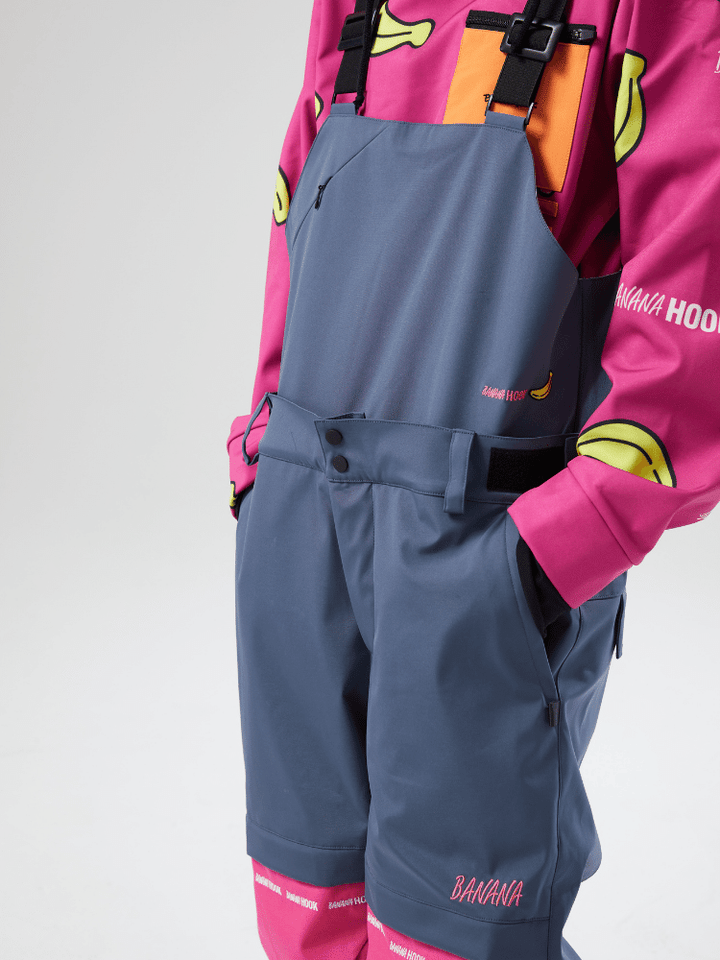Tolasmik X Banana Hook 23 Premium Snow Bib Pants - Snowears-snowboarding skiing jacket pants accessories