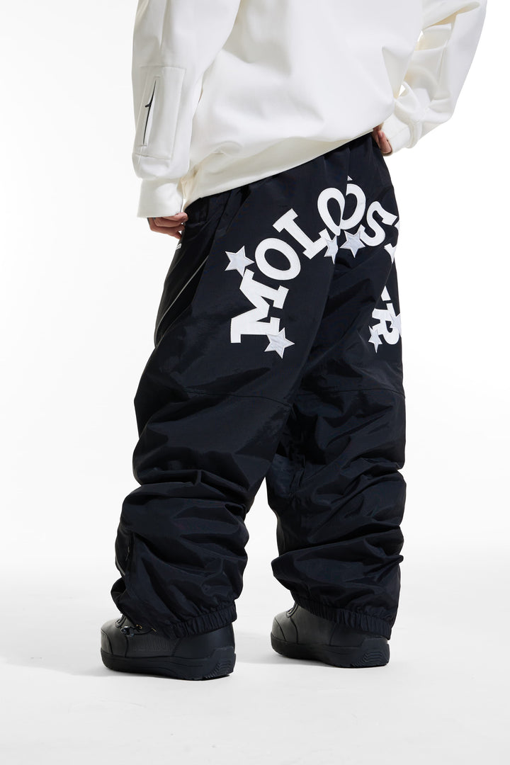 Molocoster Hip Logo Snow Pants - Snowears-snowboarding skiing jacket pants accessories