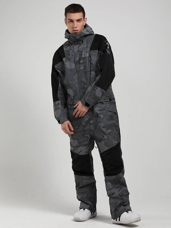 Gsou Snow Premiere Reflective Jumpsuit - Snowears-snowboarding skiing jacket pants accessories