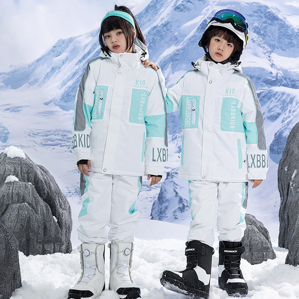 ARCTIC QUEEN Kids Reflective Extreme Ski Suit - Snowears- Kids suit