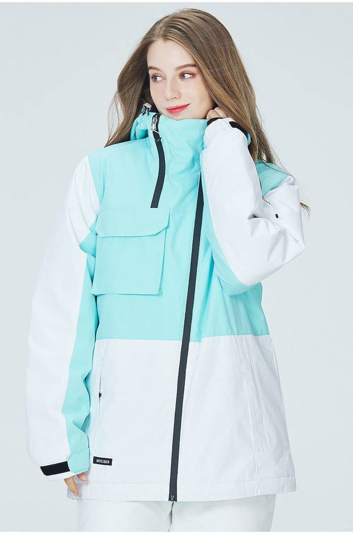 ARCTIC QUEEN Unisex Hiker Snow Suit - Blue Series - Snowears-snowboarding skiing jacket pants accessories