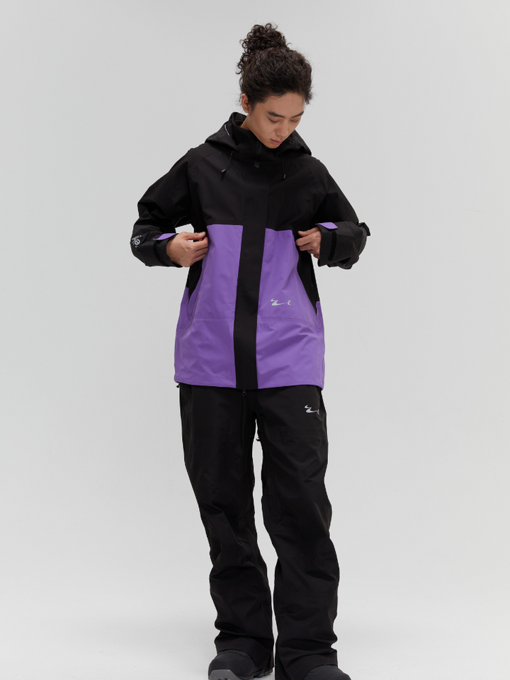 UZSQUARE 3L Trenchover Jacket - Snowears-snowboarding skiing jacket pants accessories
