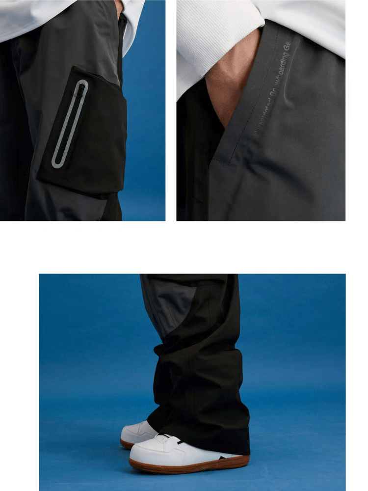 NIS Black Airsky Pants - Unisex - Snowears- Snow/Ski Pants