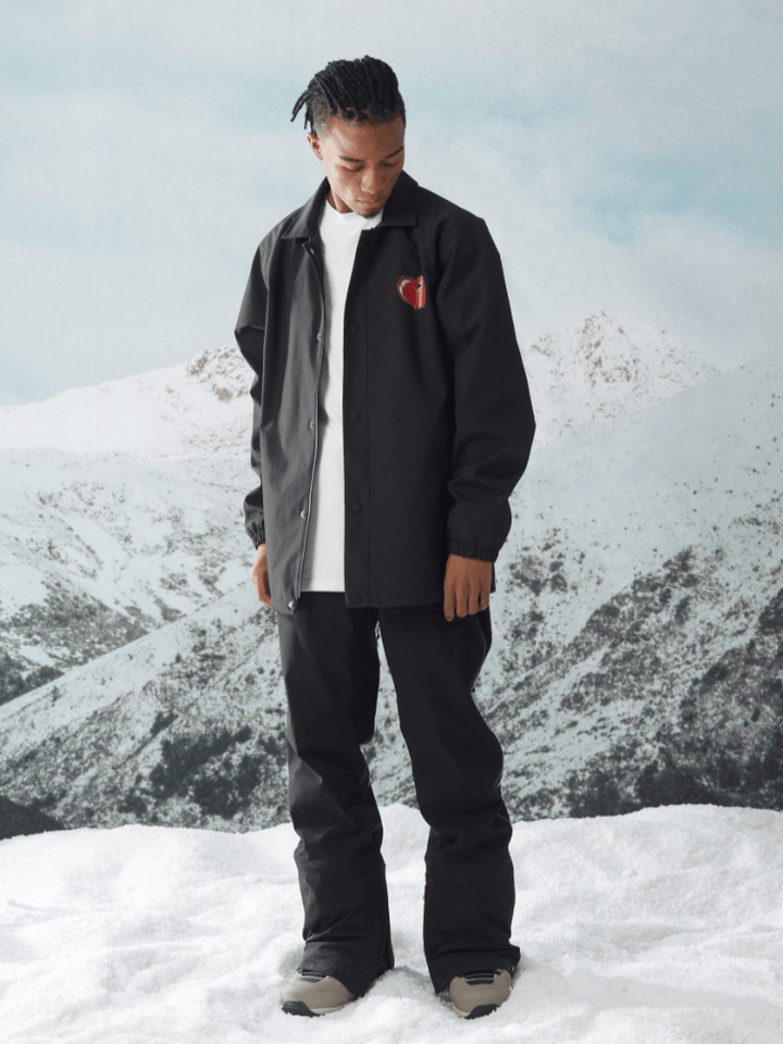 RandomPow Black Pow Pants - Snowears-snowboarding skiing jacket pants accessories