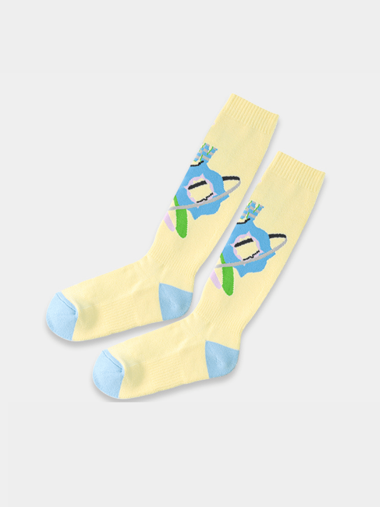 RandomPow Snow Socks Yellow One Size RandomPow | Snowears.com