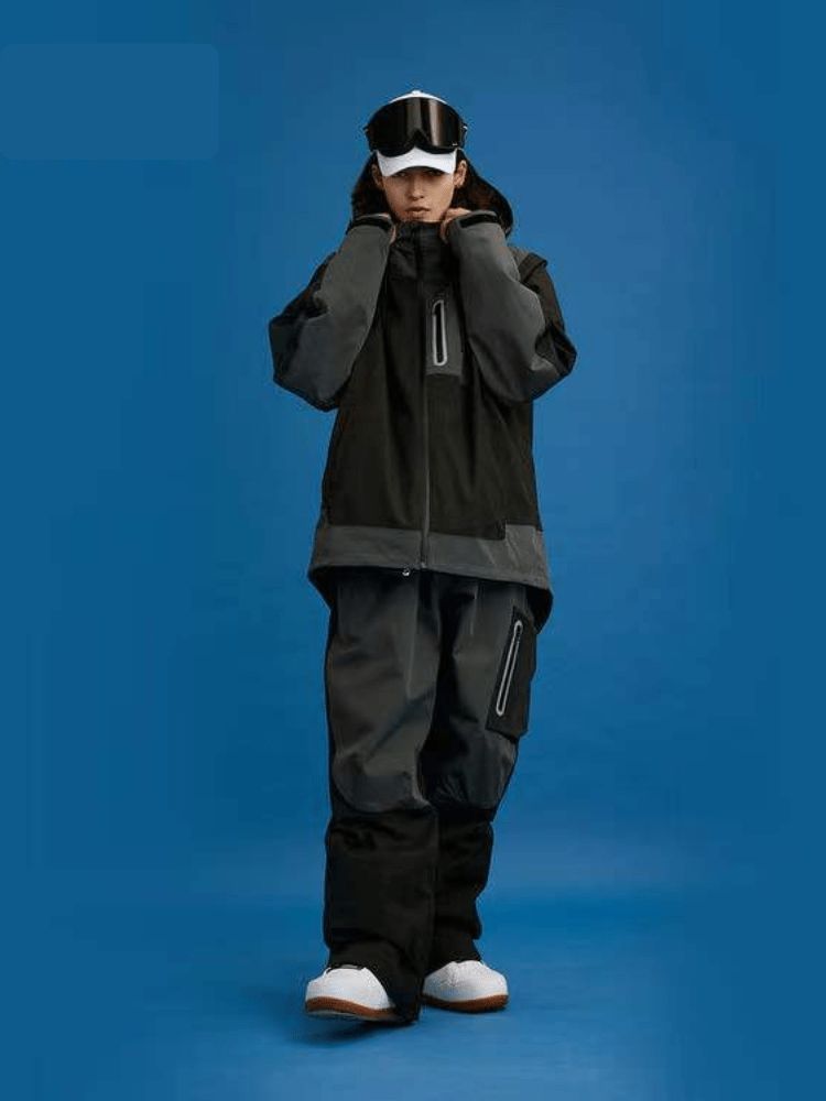 NIS Black Airsky Pants - Unisex - Snowears- Snow/Ski Pants