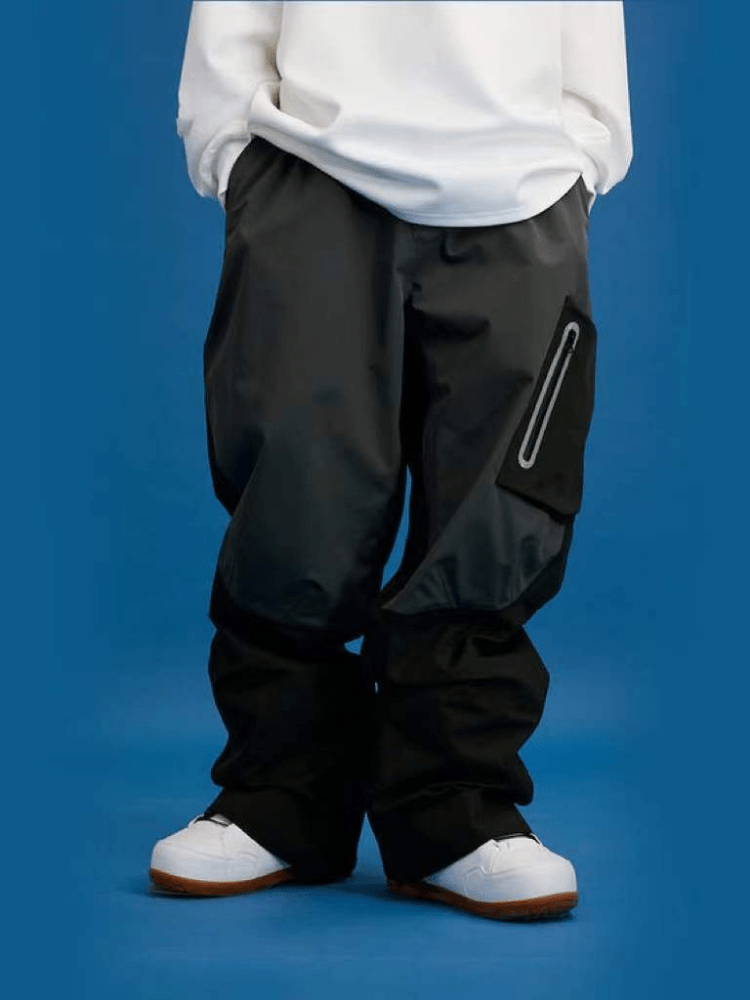 NIS Black Airsky Pants - Unisex - Snowears- Snow/Ski Pants