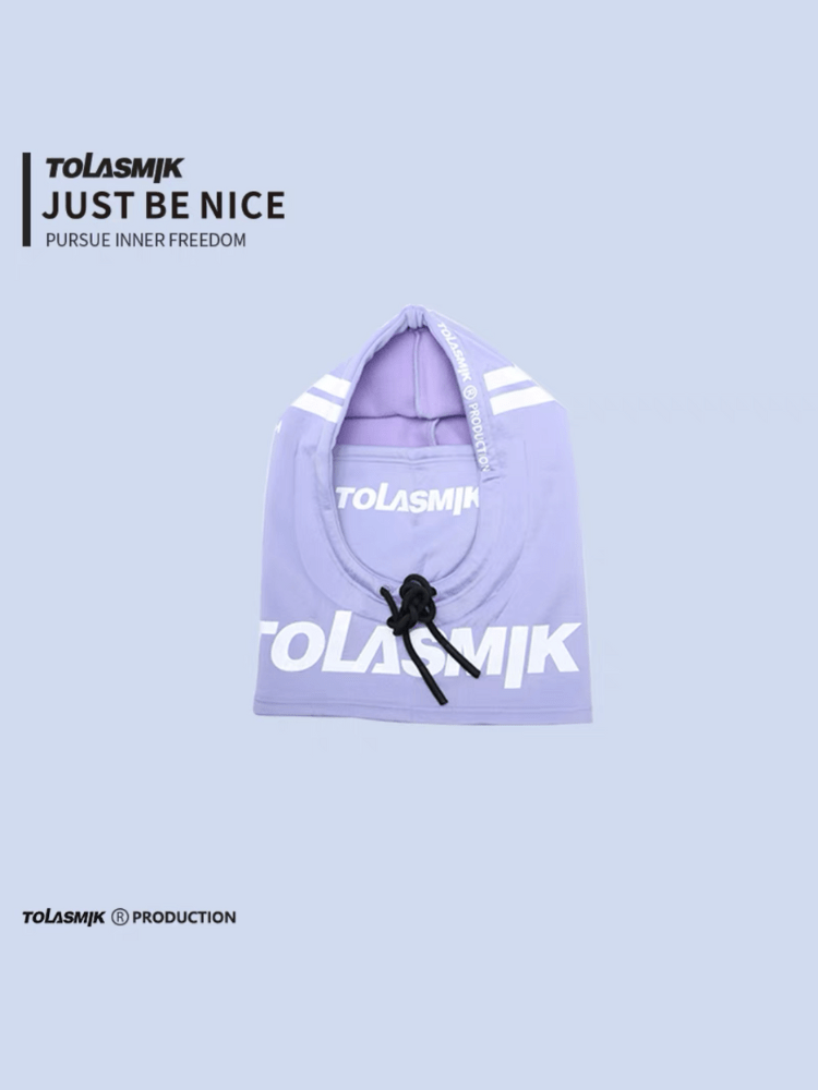 Tolasmik Purple Helmet Hood Purple Large Logo Tolasmik | Snowears.com