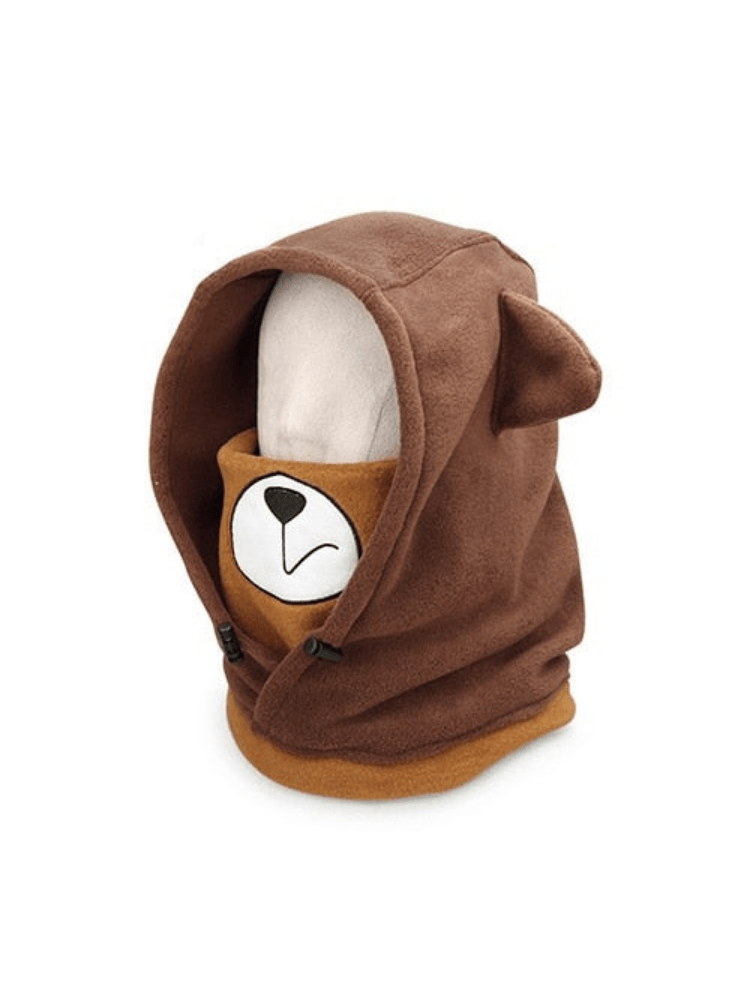 NANDN Adult & Kids Snow Helmet Hood Bear A NANDN | Snowears.com