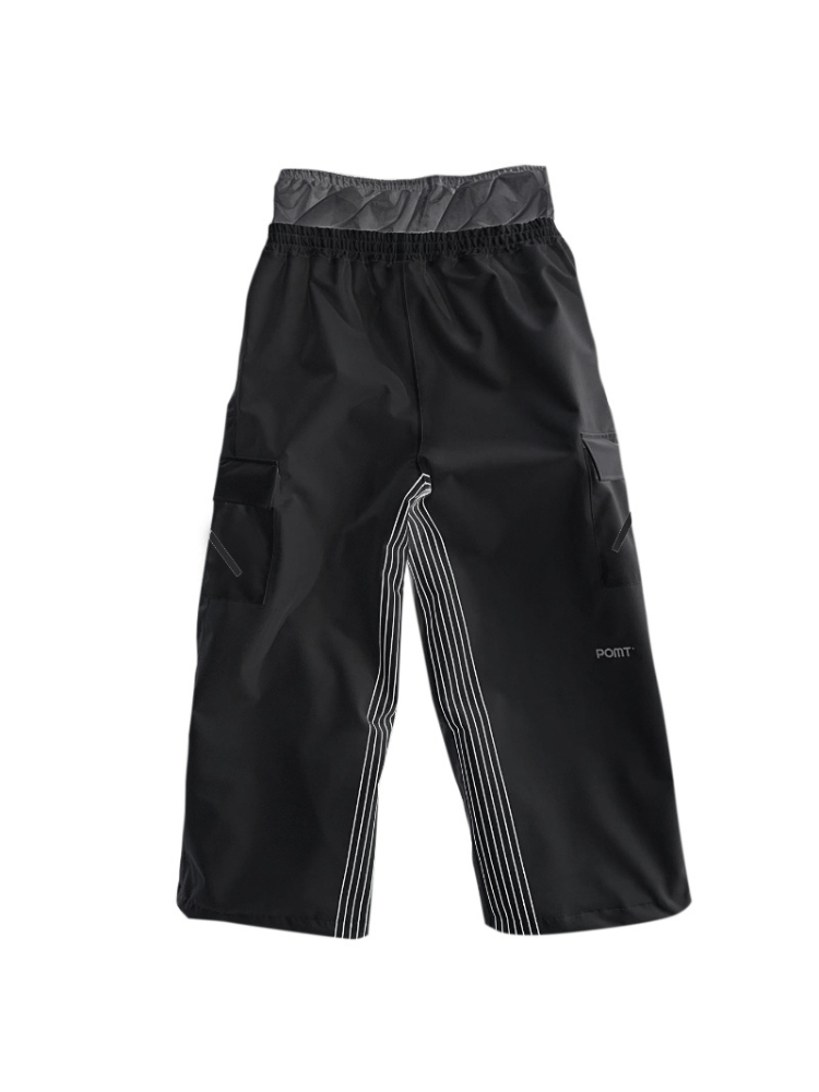 POMT Winter Freedom Oversize Snow Pants - Unisex Black POMT | Snowears.com