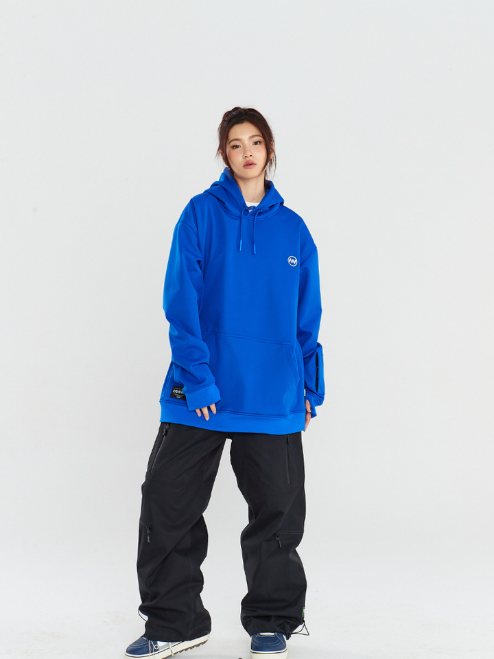 NANDN Waterproof Fleece Hoodie - Snowears-snowboarding skiing jacket pants accessories