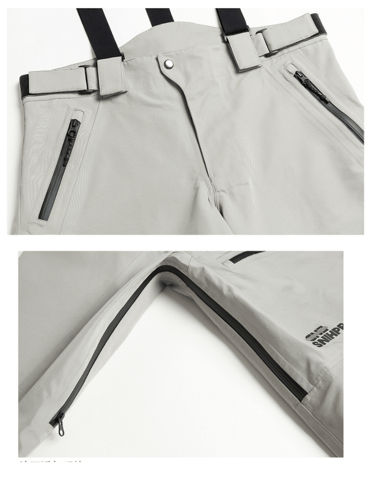 SNIHPRO Detachable Strap 3L Pant - Snowears-snowboarding skiing jacket pants accessories