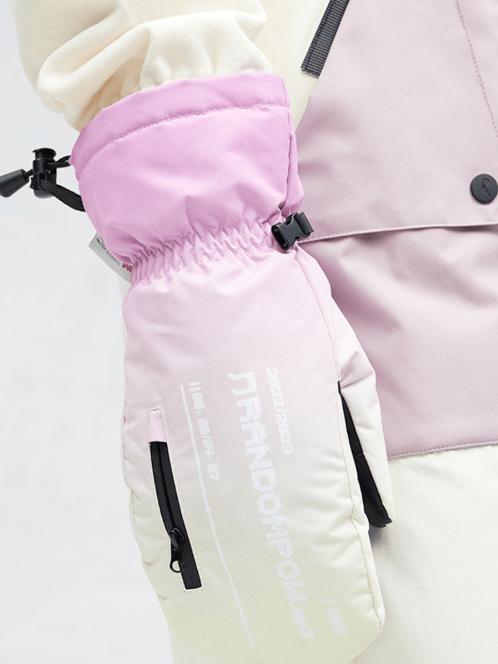RandomPow Gradient Color Mittens - Snowears-snowboarding skiing jacket pants accessories