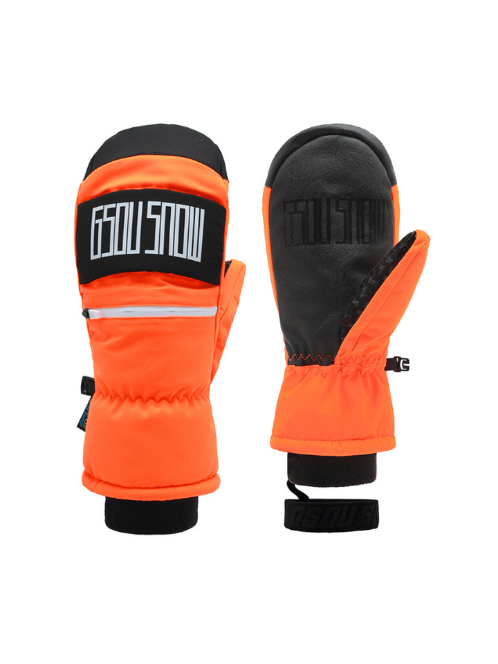 Gsou Snow Winter Sport Mittens - Snowears-snowboarding skiing jacket pants accessories