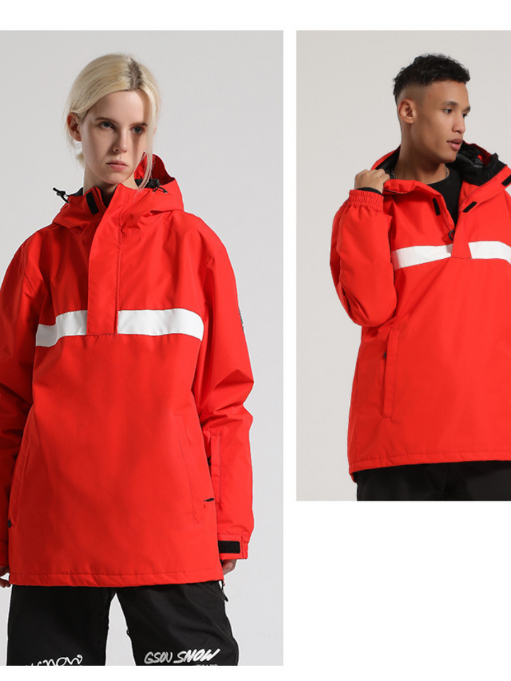 Gsou Snow Anorak Snow Jacket - Snowears-snowboarding skiing jacket pants accessories