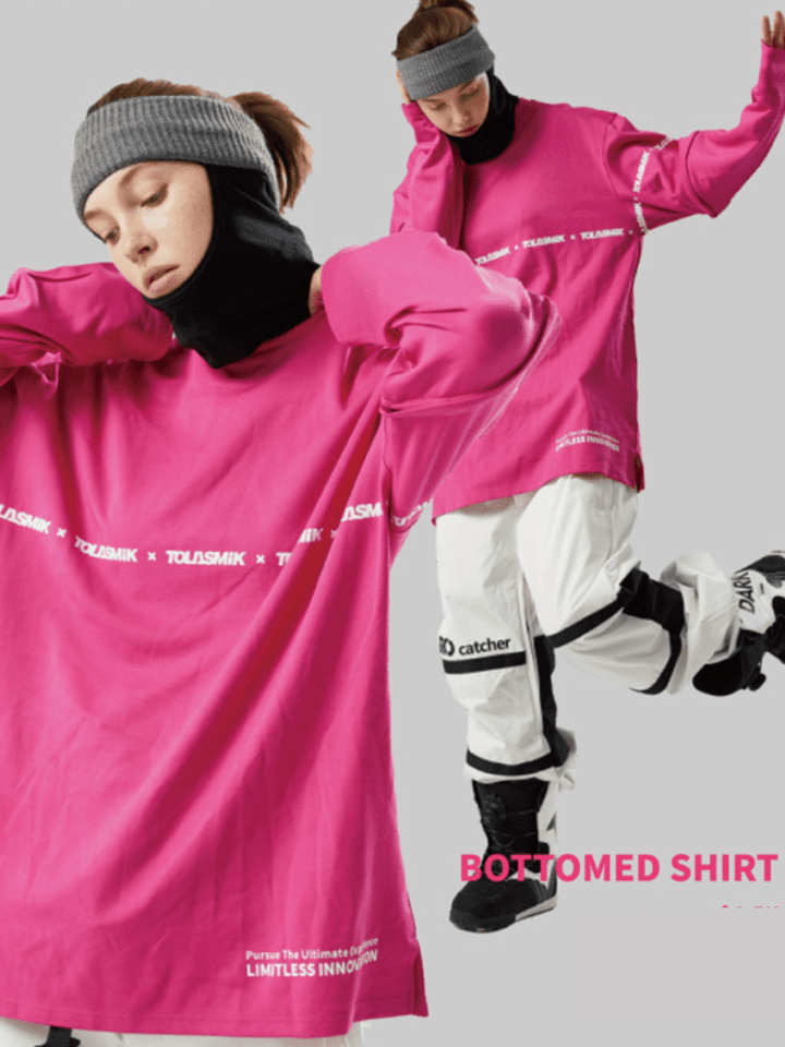 Tolasmik QUICK-DRY Sweatshirt - Pink Seris - Snowears-snowboarding skiing jacket pants accessories