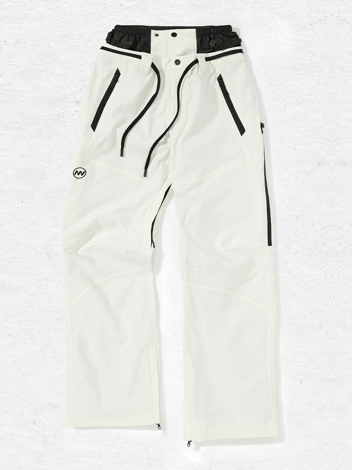 NANDN Women's Slim Ski Snow Pants - Snowears-snowboarding skiing jacket pants accessories