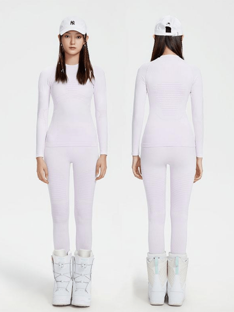 High Experience Lightweight Base layer Set - Women's Light Purple High Experience | Snowears.com