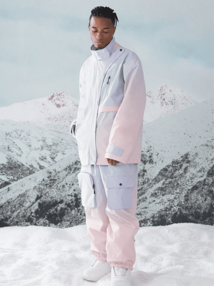 RandomPow Gradient Purple Jacket - Snowears-snowboarding skiing jacket pants accessories