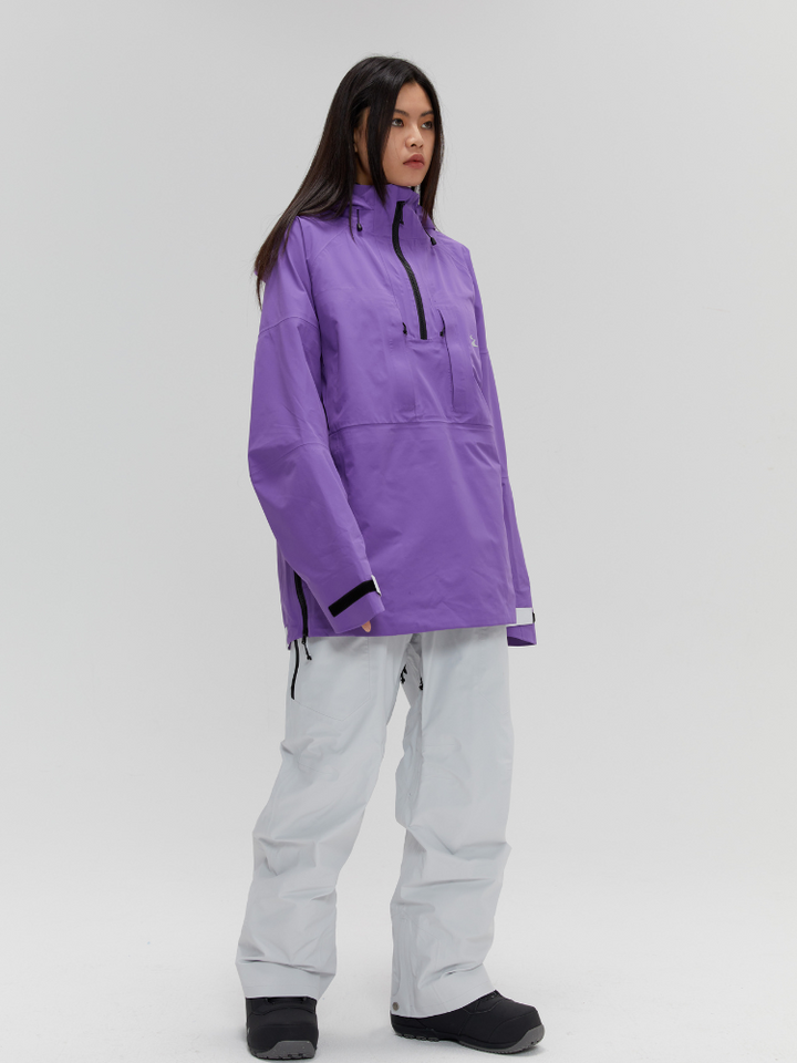 UZSQUARE 3L Carbonate Anorak Jacket - Snowears-snowboarding skiing jacket pants accessories