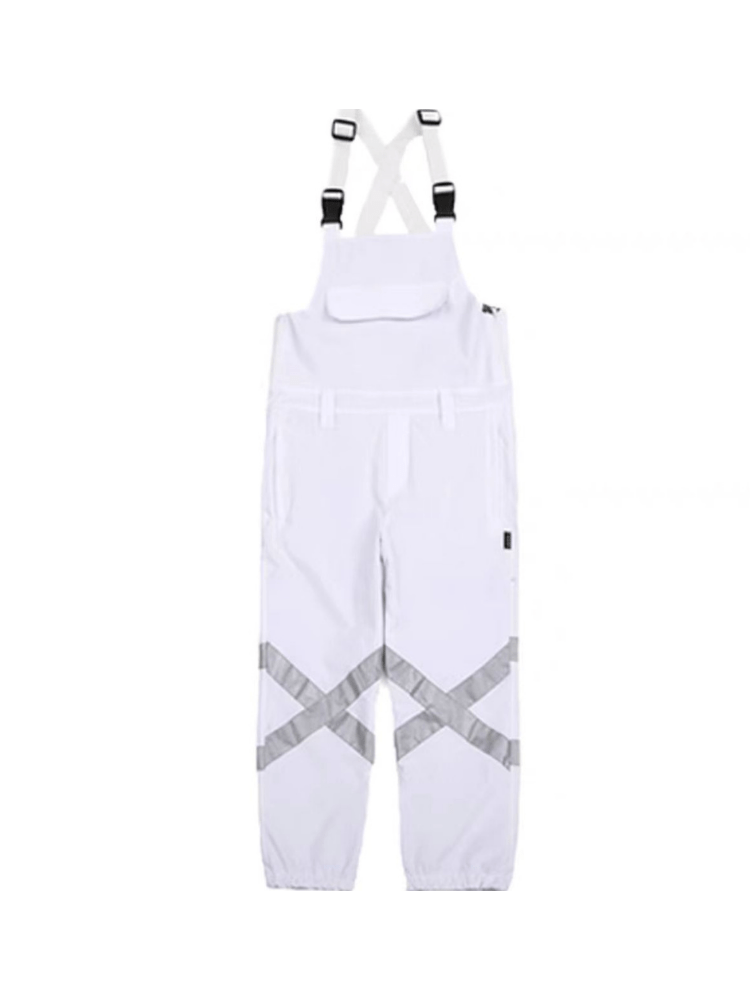 Renchill Doorek Superb ネオングリマー ビブパンツ L Doorek Mens Ski Bibs | Reflective Ski Pants | Snowears