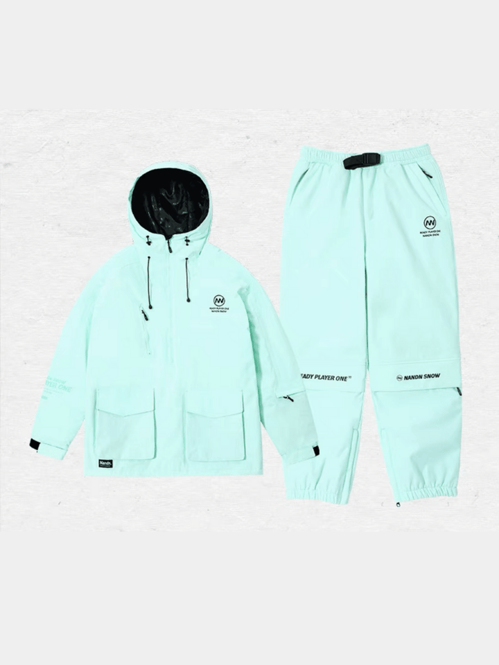 NANDN Winter Jacket and Pant Suit - Snowears-snowboarding skiing jacket pants accessories