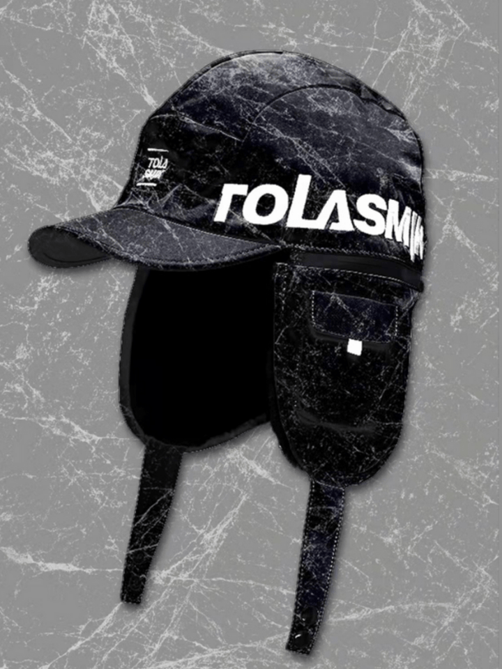 Tolasmik Granite Earflap Helmet Hat - Snowears-snowboarding skiing jacket pants accessories