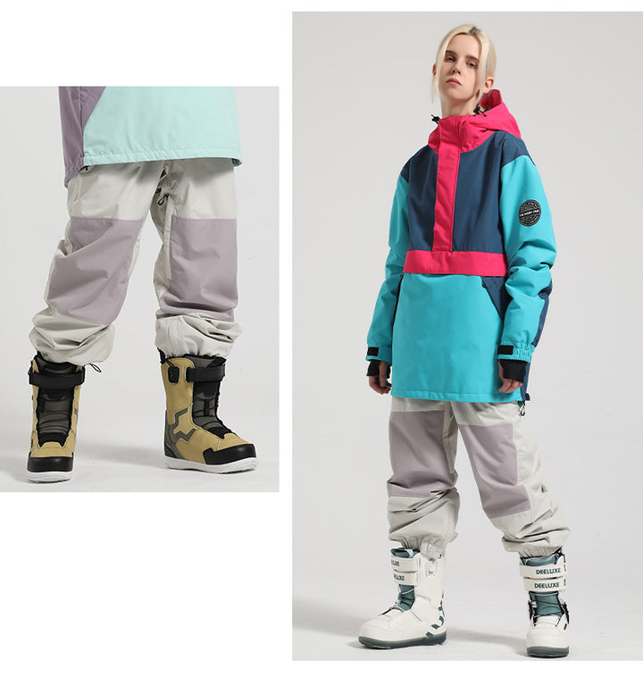 Gsou Snow Winter Elastic Snow Pants - Snowears-snowboarding skiing jacket pants accessories