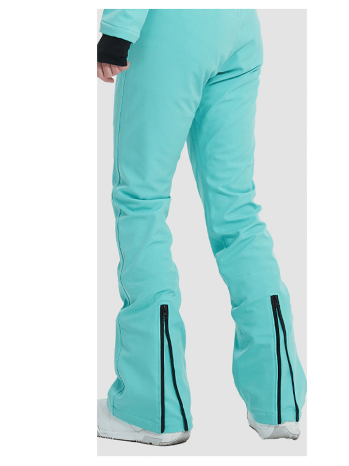 Doorek Women's Slim Ski Jumpsuit - Snowears-snowboarding skiing jacket pants accessories