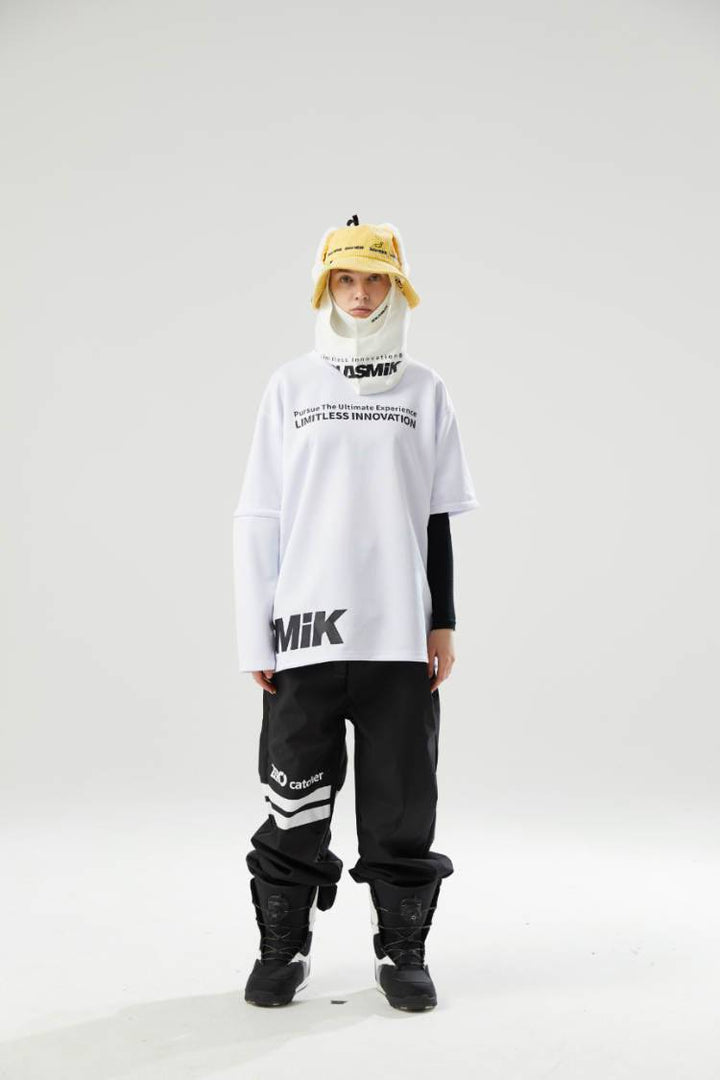 Tolasmik QUICK-DRY Sweatshirt - White Seris - Snowears-snowboarding skiing jacket pants accessories