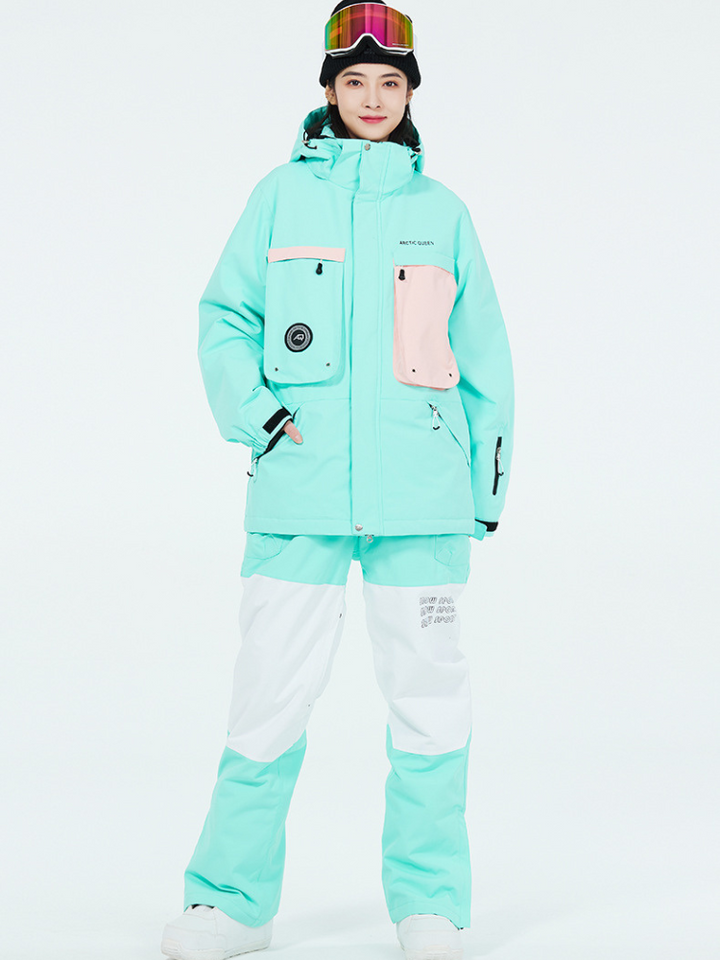 ARCTIC QUEEN Wonderland Outdoor Insulated Ski Suit - Women's - Snowears- Suits