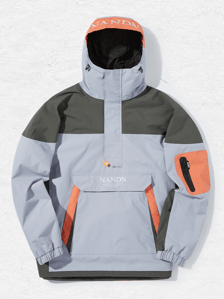 NANDN Insulated Hood Jacket - Snowears-snowboarding skiing jacket pants accessories
