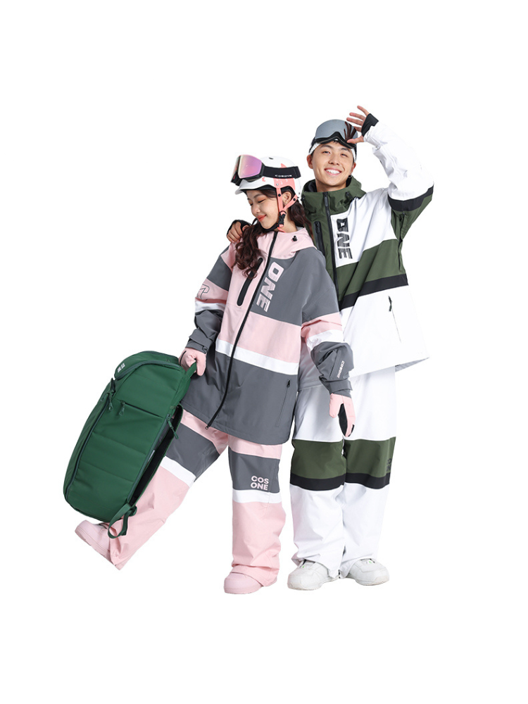 Cosone Outdoor Ski Sports Snow Suit - Unisex - Snowears- Suits