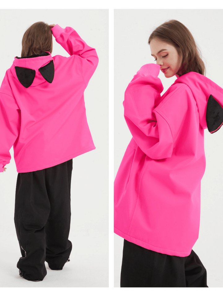 Doorek Iconic Cat Fleece Hoodie - Women's - Snowears- Hoodies & Sweaters