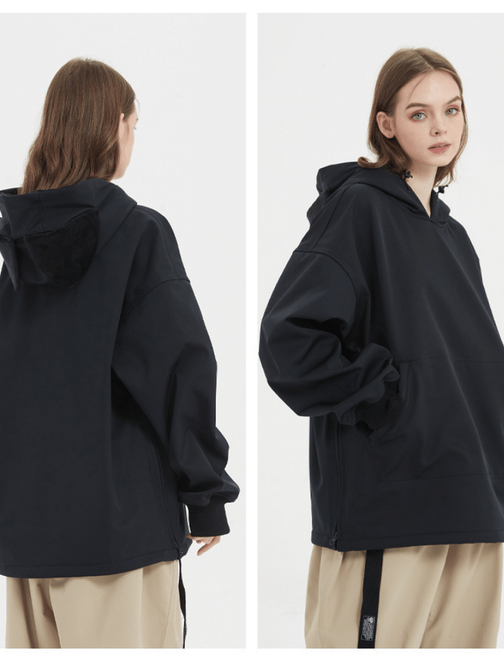 Doorek Iconic Cat Fleece Hoodie - Women's - Snowears- Hoodies & Sweaters