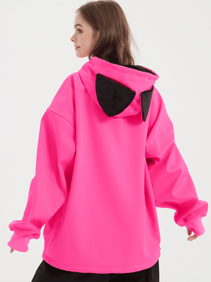 Doorek Iconic Cat Fleece Hoodie - Women's - Snowears- Hoodies & Sweaters