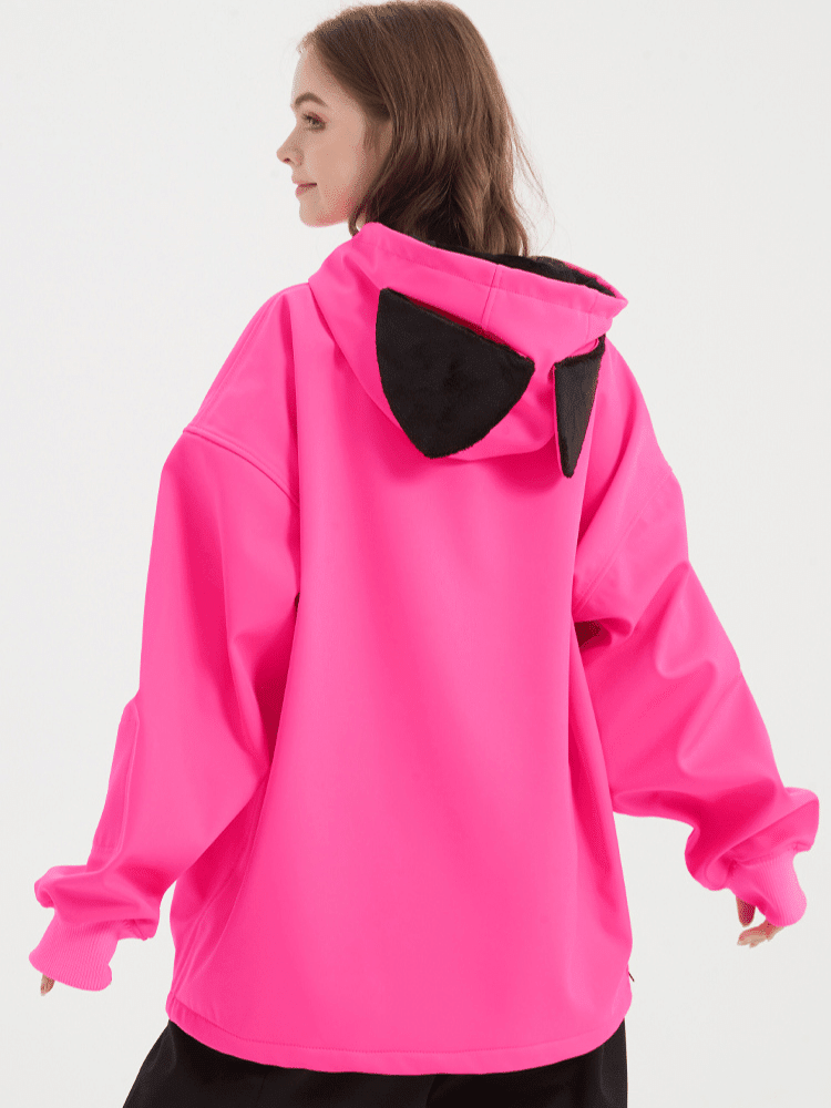 Doorek Iconic Cat Fleece Hoodie - Women's Doorek | Snowears.com