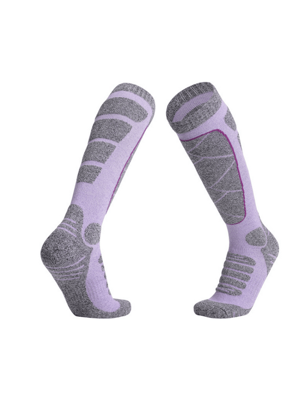 High Performance Women's Wool Ski Socks - Snowears- 