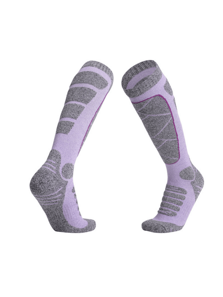 High Performance Women's Wool Ski Socks - Snowears- 