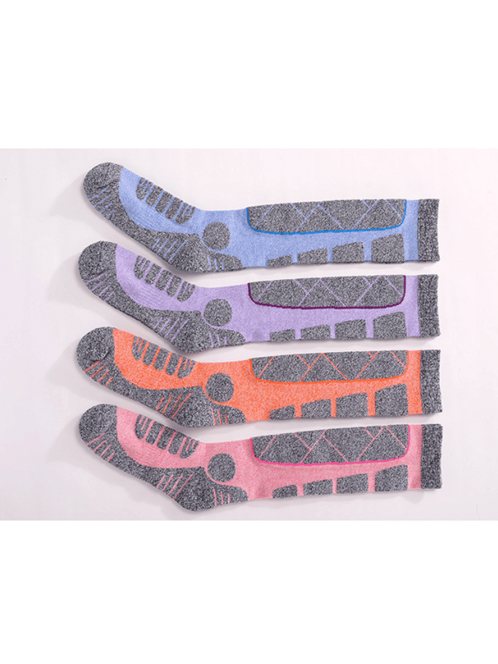 High Performance Women's Wool Ski Socks - Snowears- 