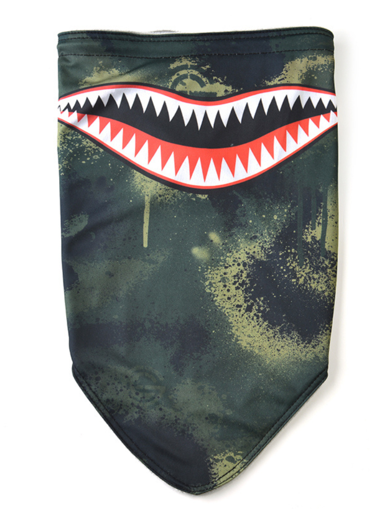 Doorek Winter Ski Face Protection Sports Mask Green Teeth Doorek | Snowears.com