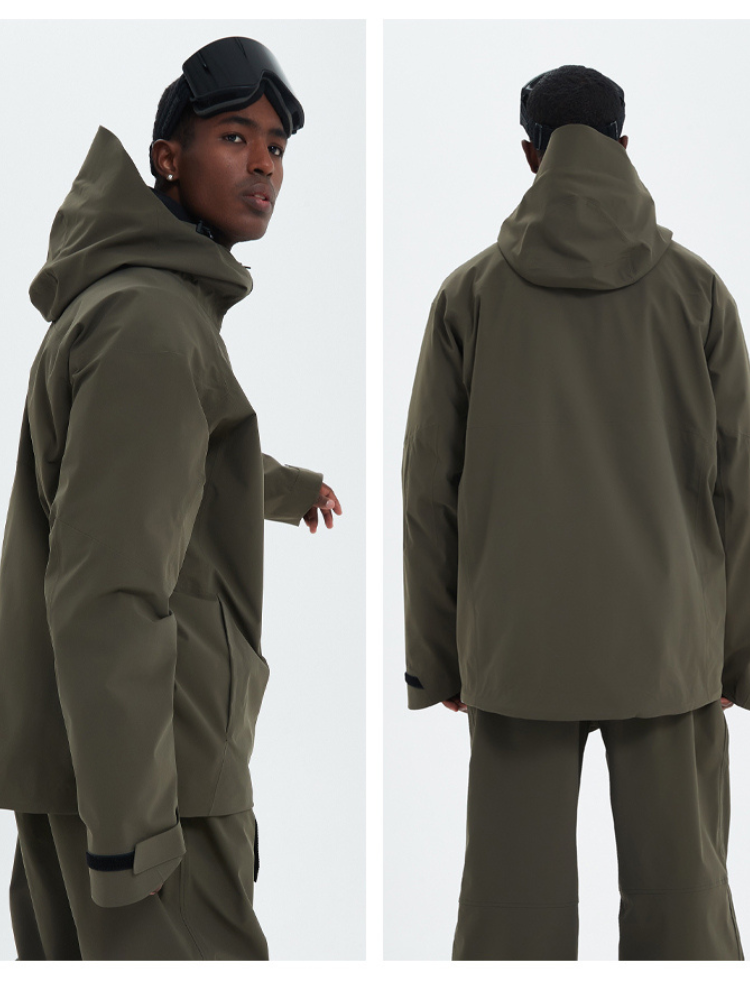 Doorek 3L Powline Fleece Snow Jacket - Men's - Snowears- Suits