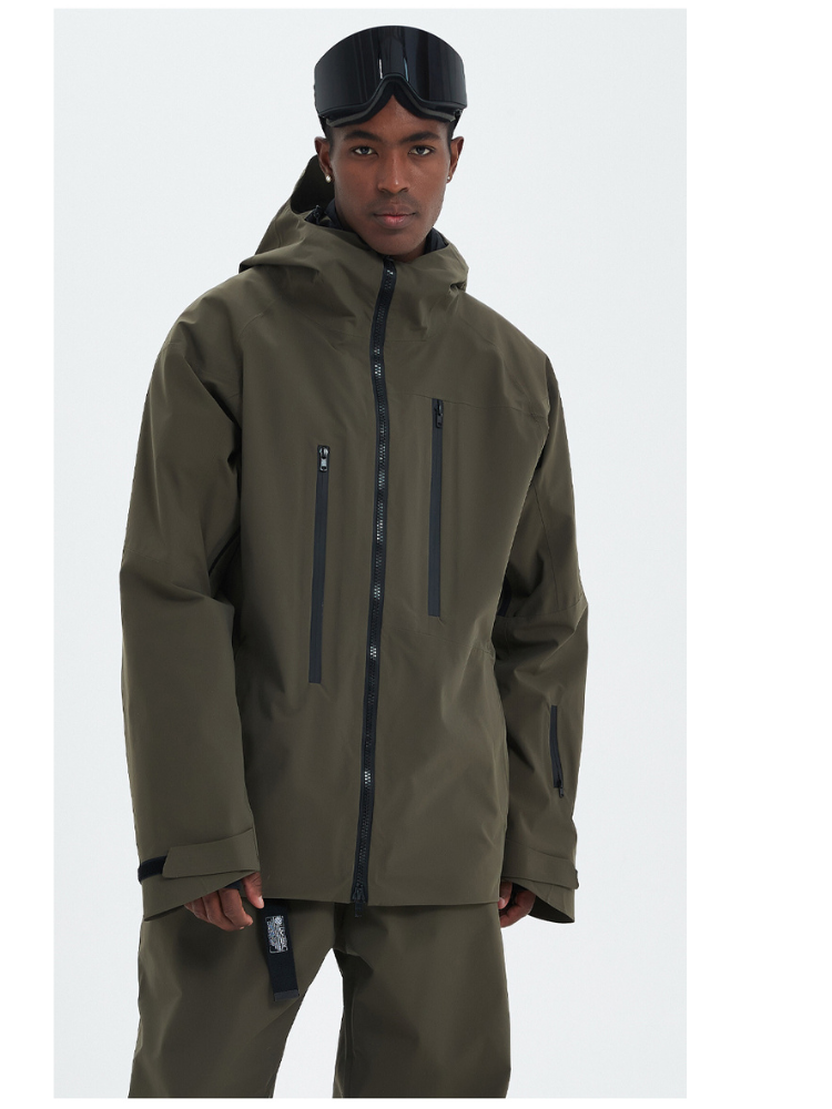 Doorek 3L Powline Fleece Snow Jacket - Men's - Snowears- Suits