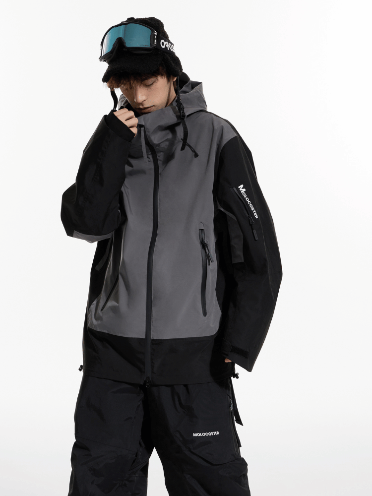 Molocoster 3L City Tech Snow Jacket - Unisex | Insulated Ski